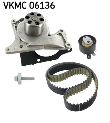 SKF Vezérműszíjkészlet vízpumpával VKMC06136_SKF